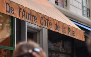 Devanture epicerie De l'Autre Côté de la Rue