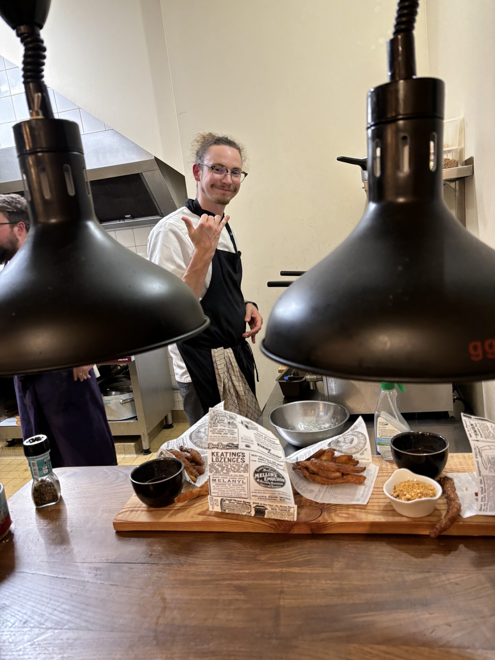 Baptiste Fageolles, cuisinier du Central Vapeur